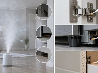 Open-air roach fogging contrasted with targeted treatment in hidden voids